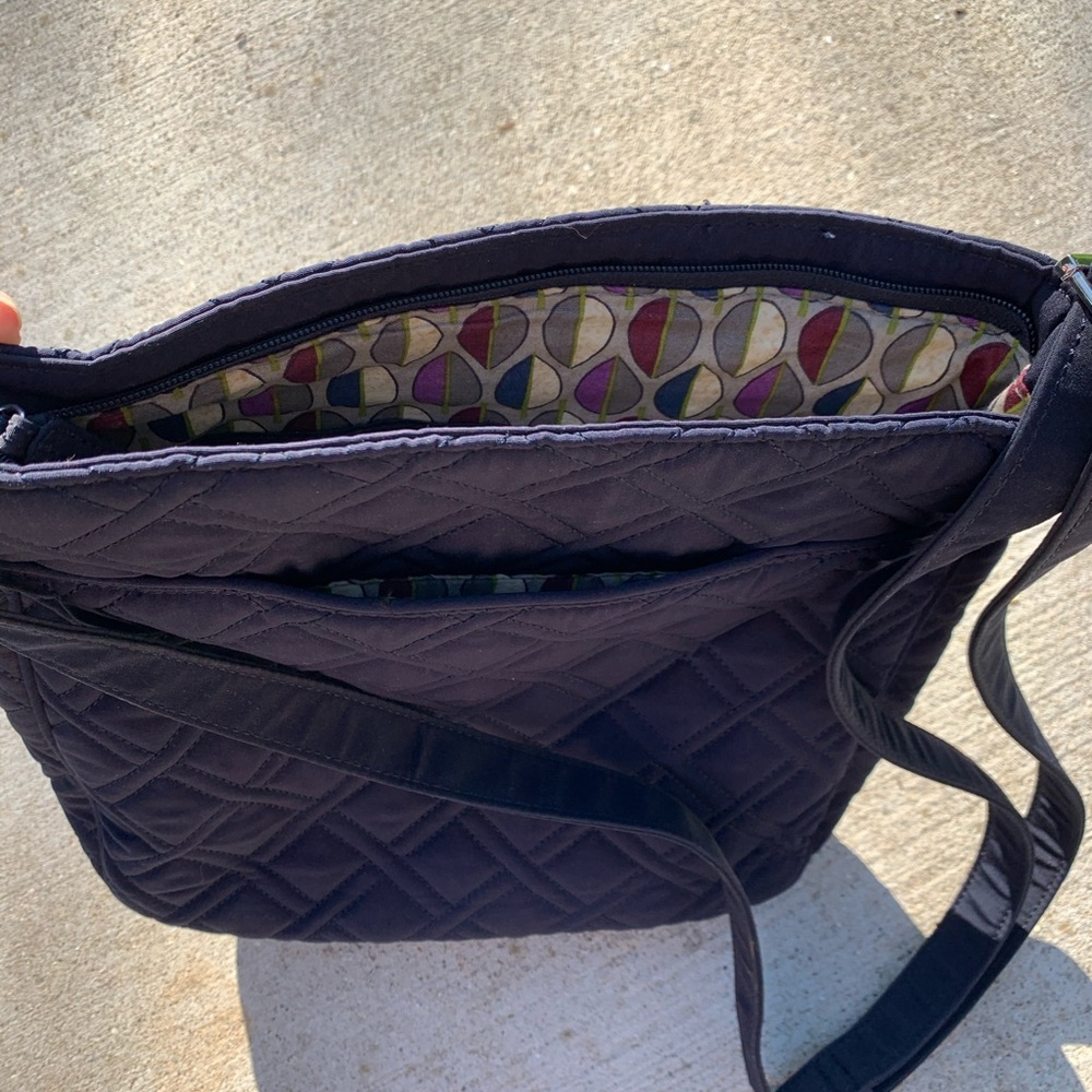 Vera Bradley cross body purse -Navy Blue